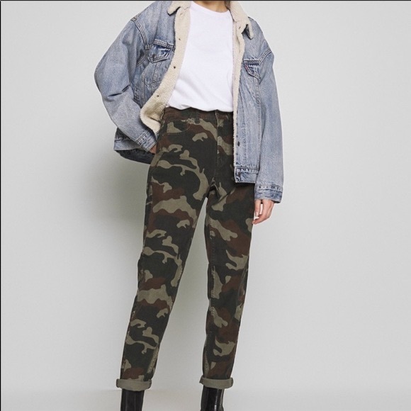 American Eagle Corduroy “Mom Jeans” - Picture 2 of 4